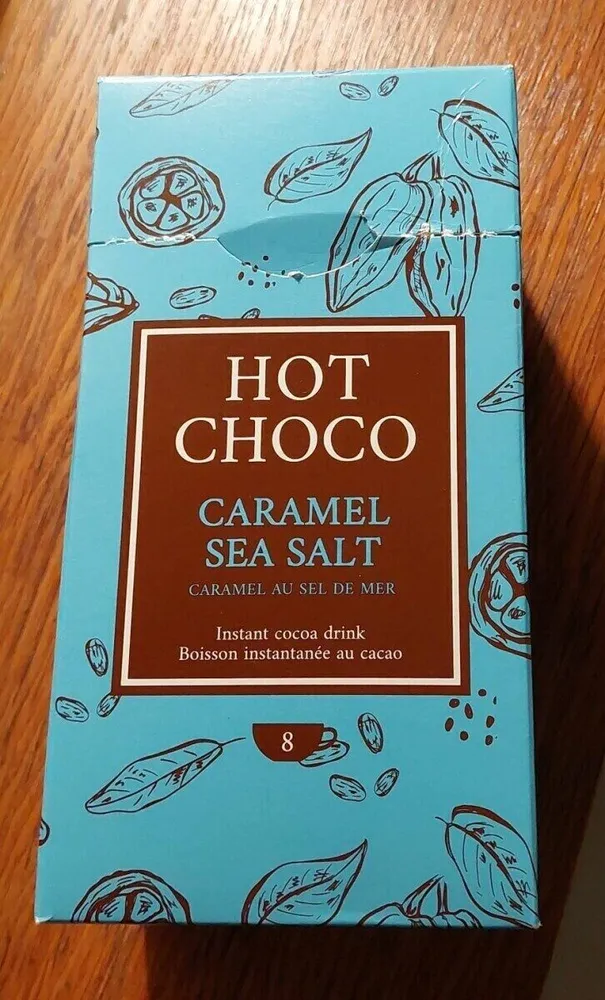 Hot choco caramel sea salt