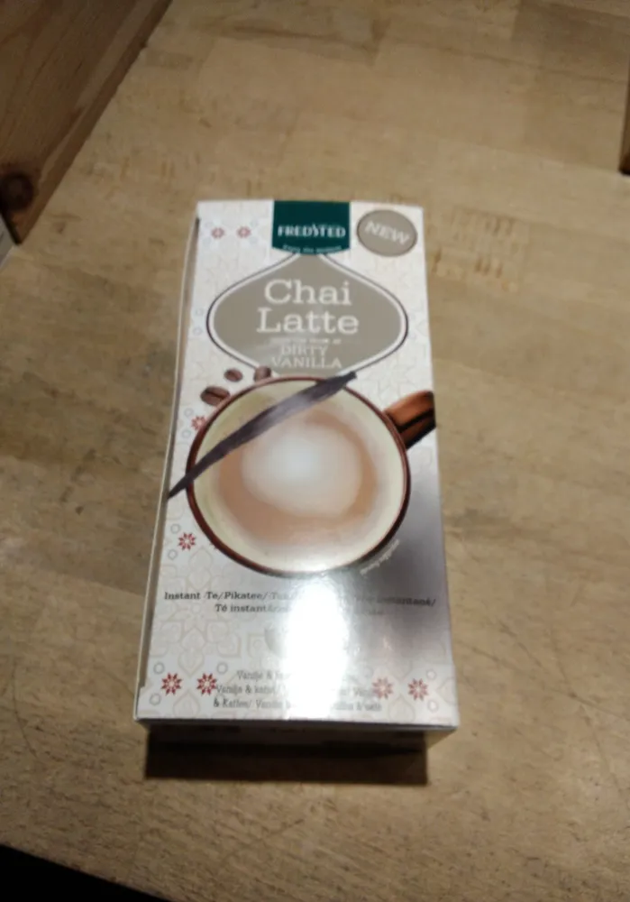 Chai latte dirty vanilla