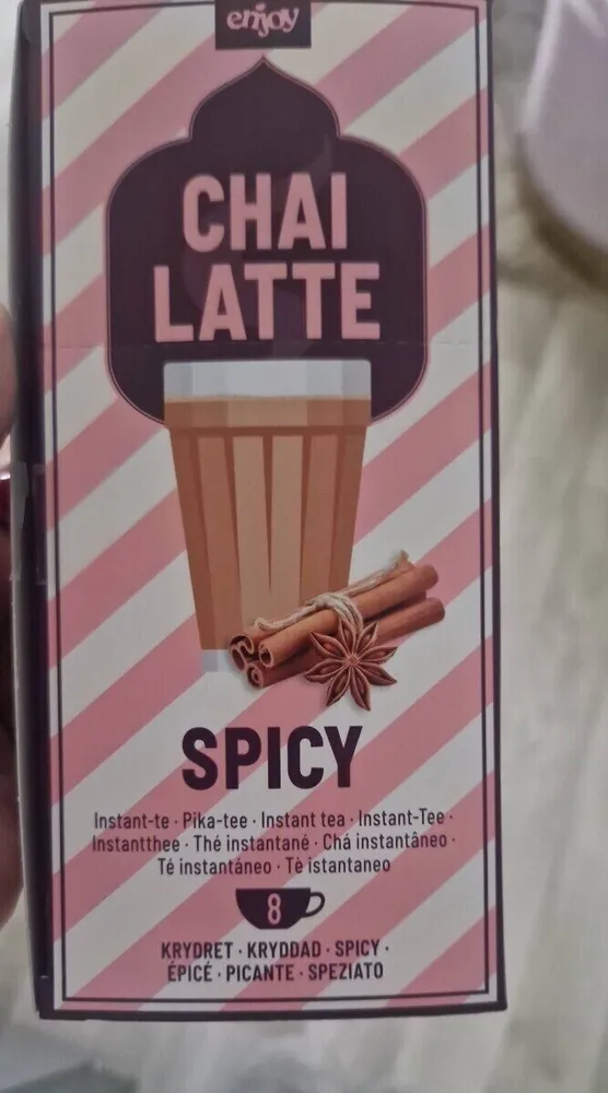 Spice chai latte