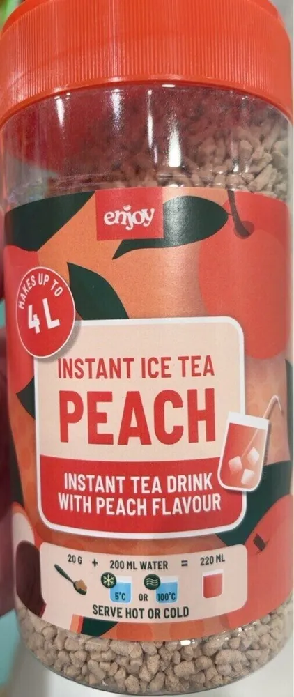 Instant ice Tea peach