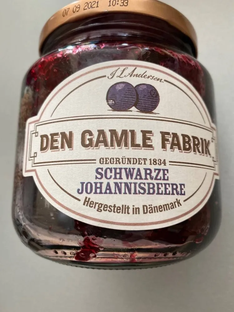 Fruchtaufstrich Schwarze Johannisbeere