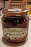 Fruchtaufstrich Rhabarber - Erdbeere