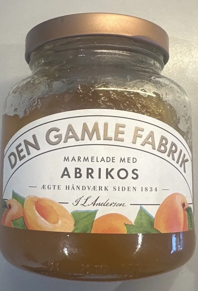 Marmelade Den Gamle Fabrik Abrikos imp
