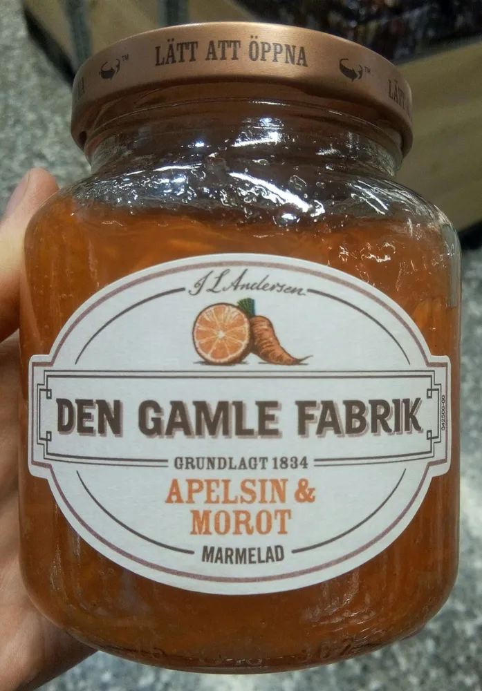 Apelsin & morot marmelad