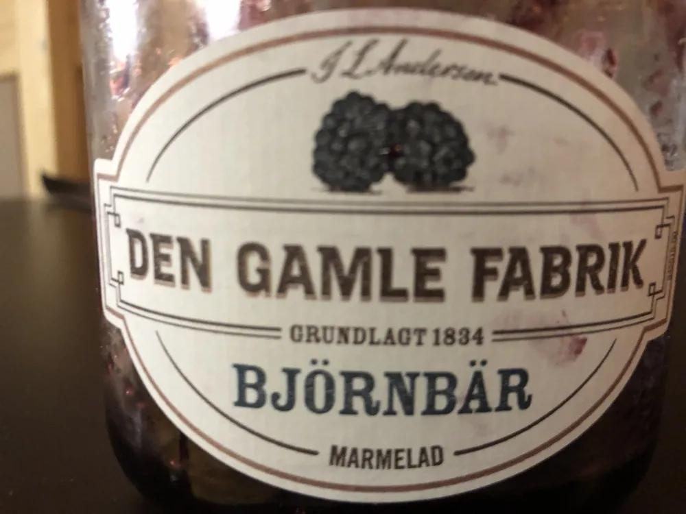 Bjørnbær Marmelad