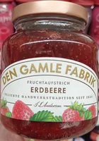 Fruchtaufstrich Erdbeere
