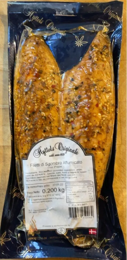 Filetti di sgombro affumicato