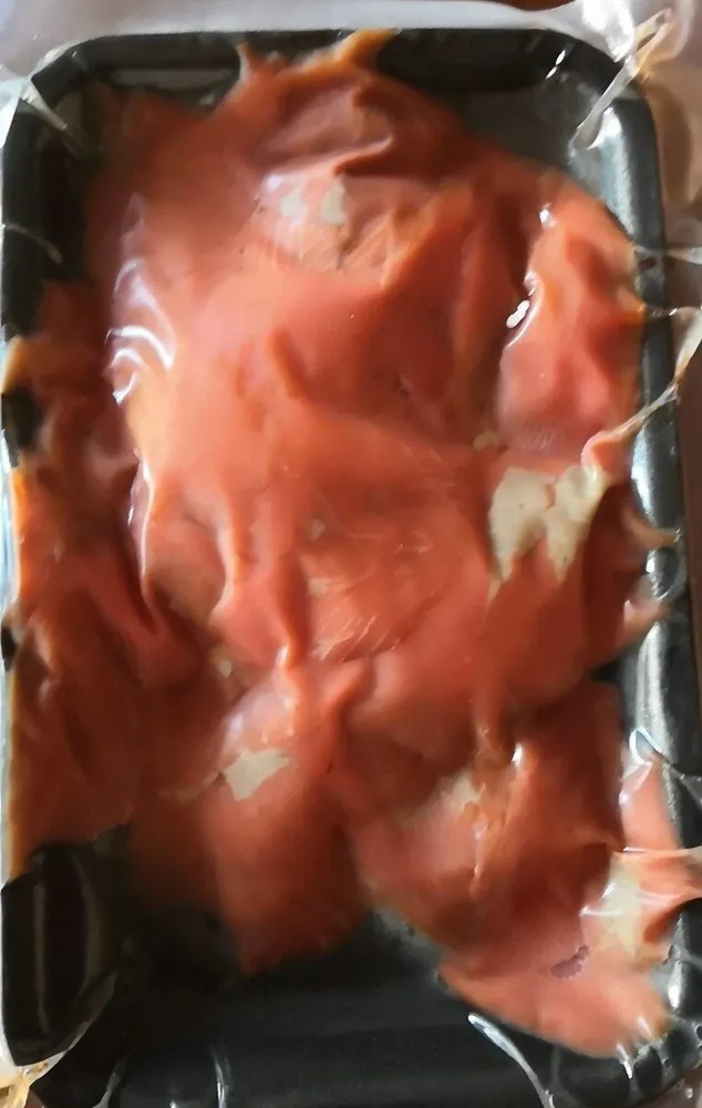 Ritagli di salmone affumicato