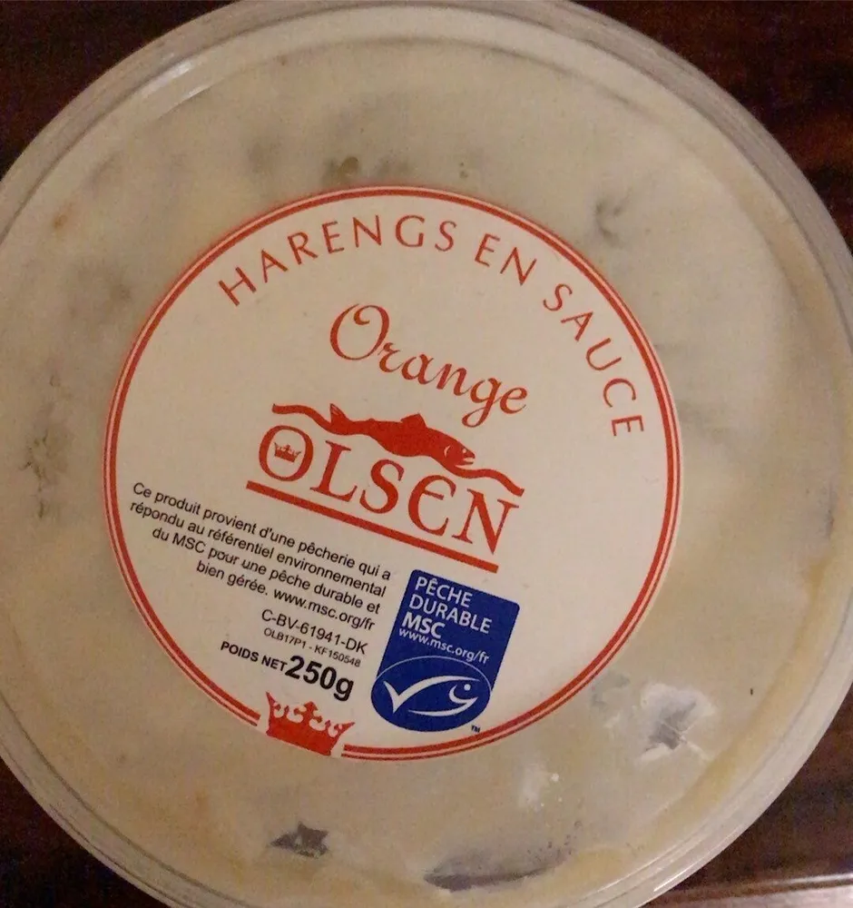 Harengs creme orange