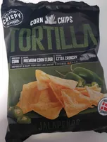 Corn chips tortilla jalapenos
