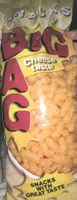 Snacks Big Bag Cheese Taste