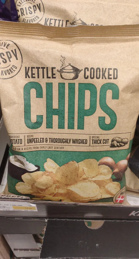 kettle Cooked Chips Sour Cream and Onions