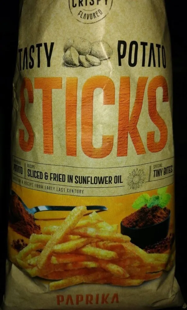 Tasty potato sticks