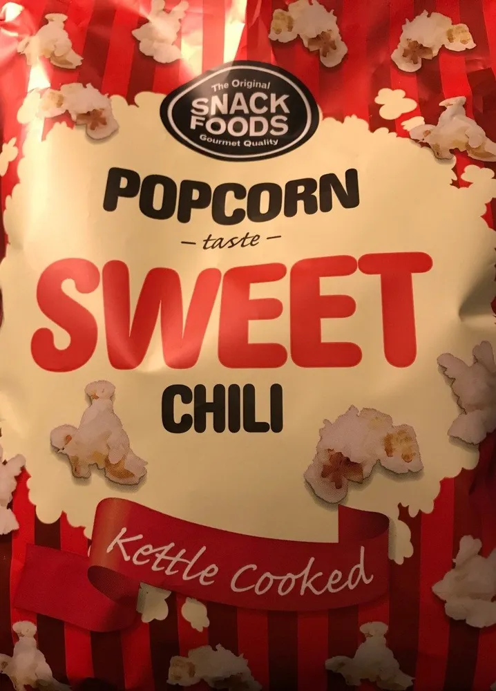 POPCORN taste Sweet Chili imp