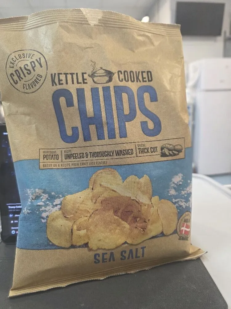 Kettle Cooked Chips sea salt