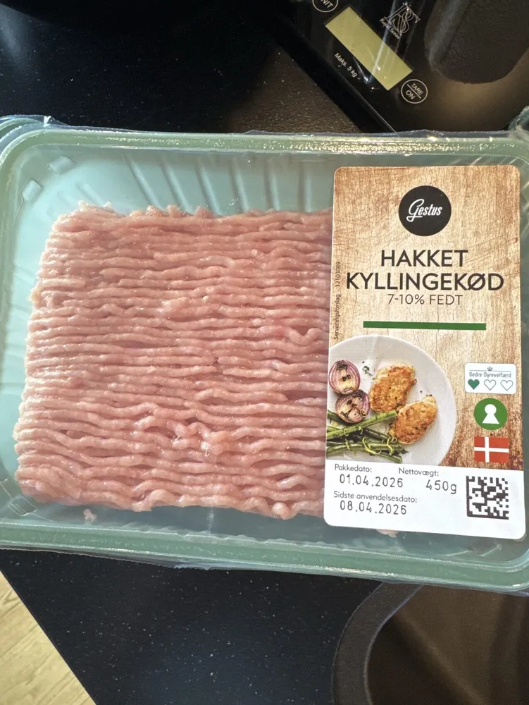 Hakket Kyllingekød 7-10% Fedt