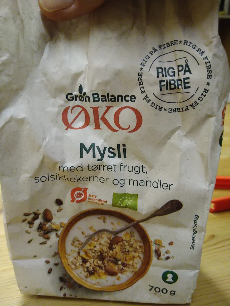 Grøn balance øko mysli