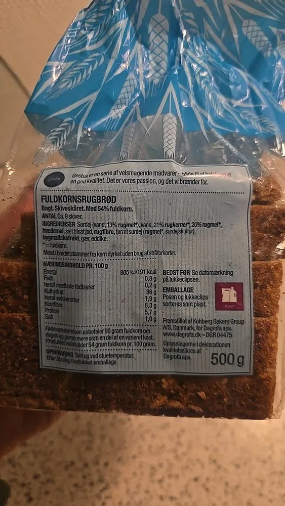 FULDKORNSRUGBRØD