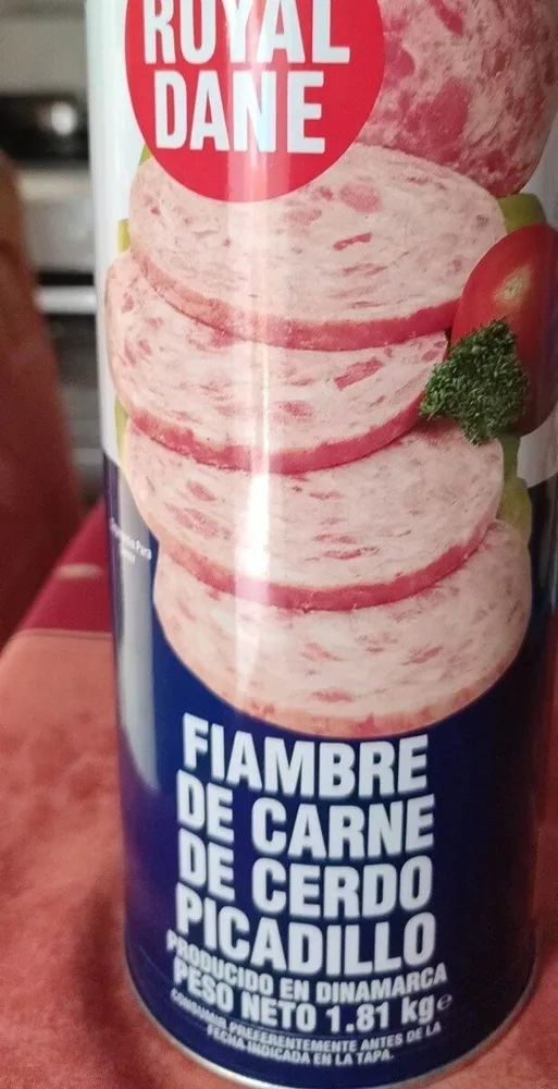 Fiambre de carne y cerdo picadillo