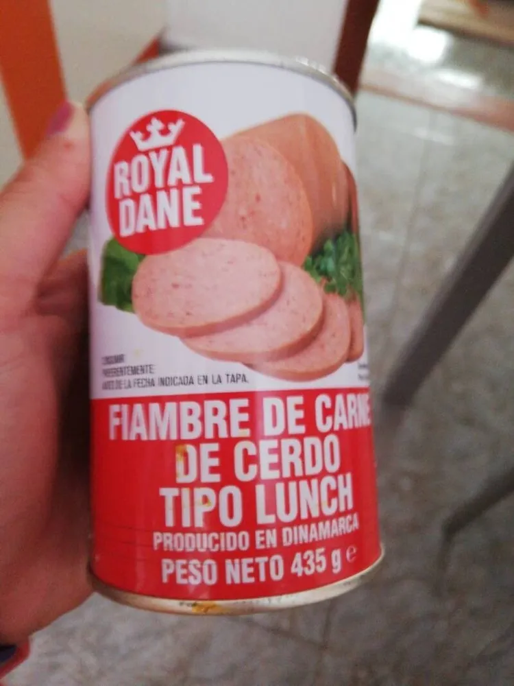 Fiambre de carne de cerdo