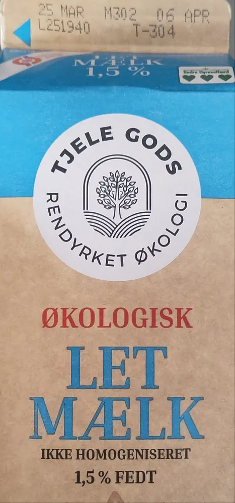 Økologisk Let Mælk