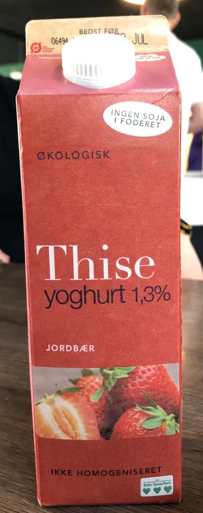 Thise Jordbær Yoghurt