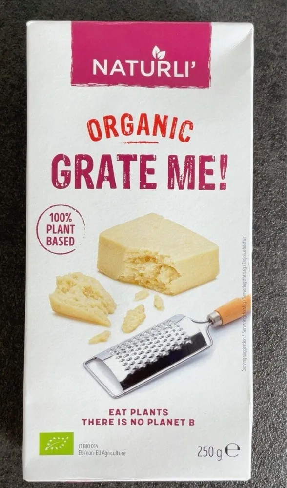 ORGANIC GRATE ME!