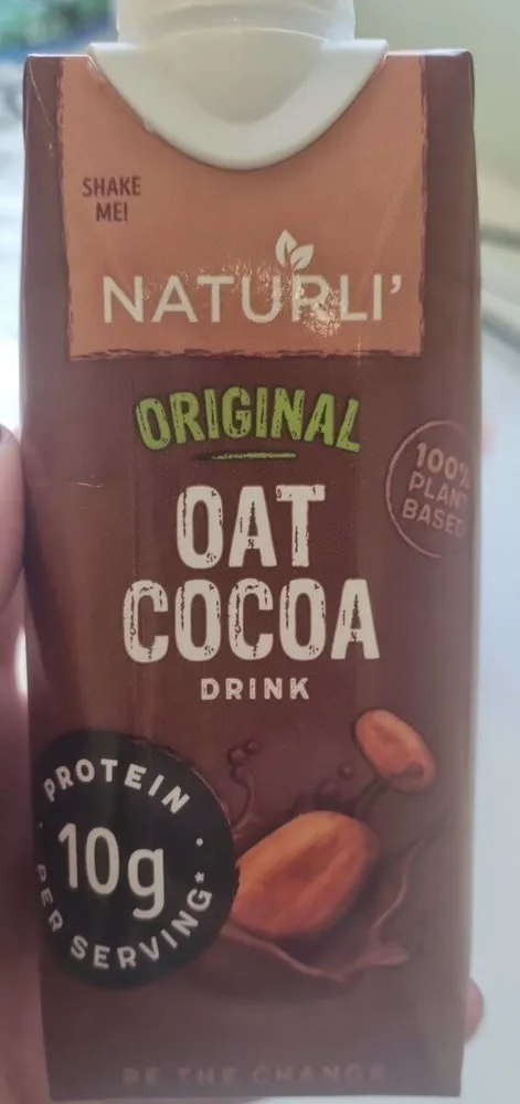 Oat cocoa drink