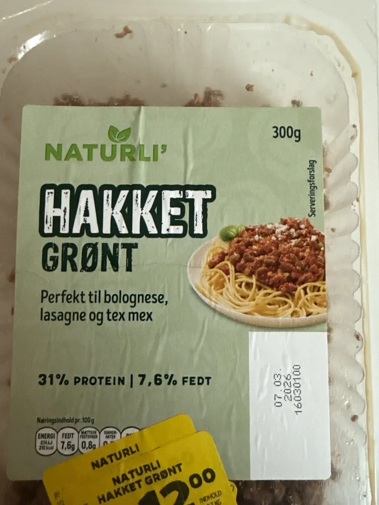 Hakket Grønt