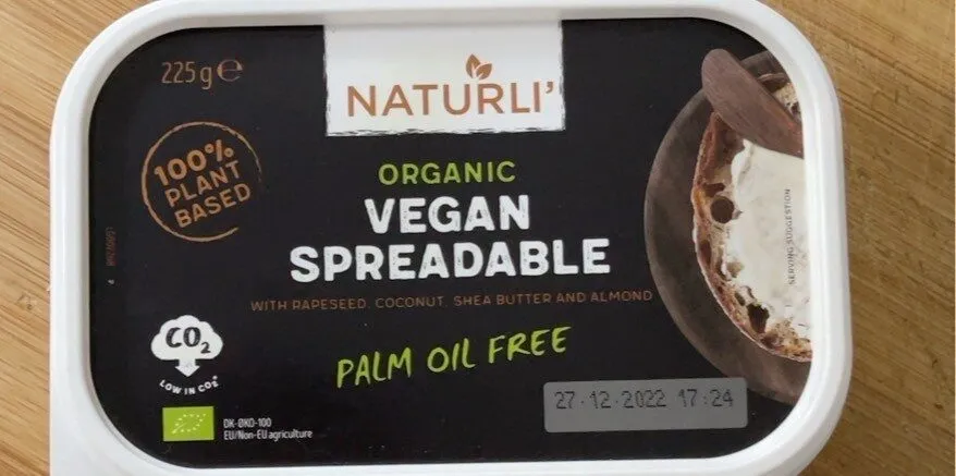 Organic Vegan Spreadable
