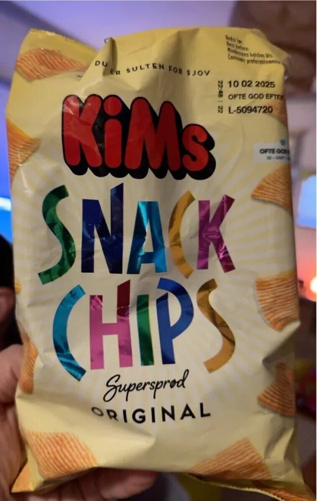 Snack Chips - Supersprød Original
