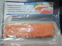 Porzione di salmone
