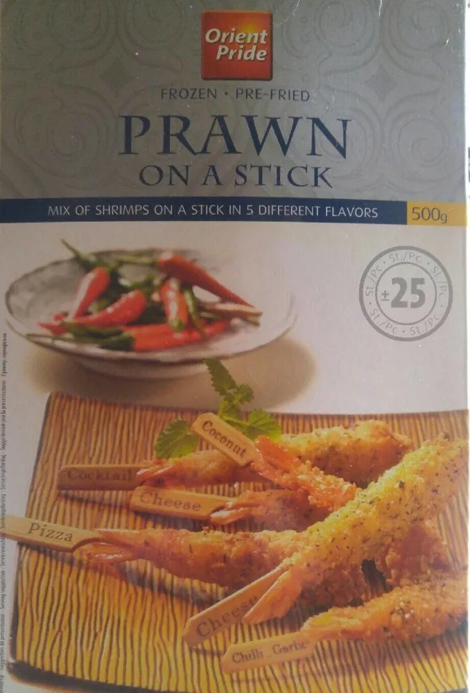Prawn on a stick