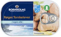 Bornholms Røget Torskelever I Olie
