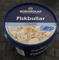 Fiskbullar i dillsås