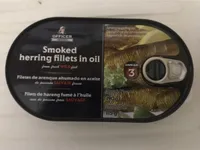 Filets de hareng fumé à l'huile
