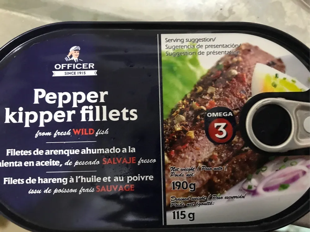 Pepper kipper filletss