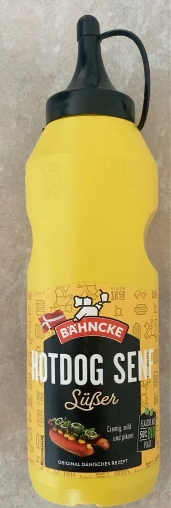 Hotdog Senf süßer