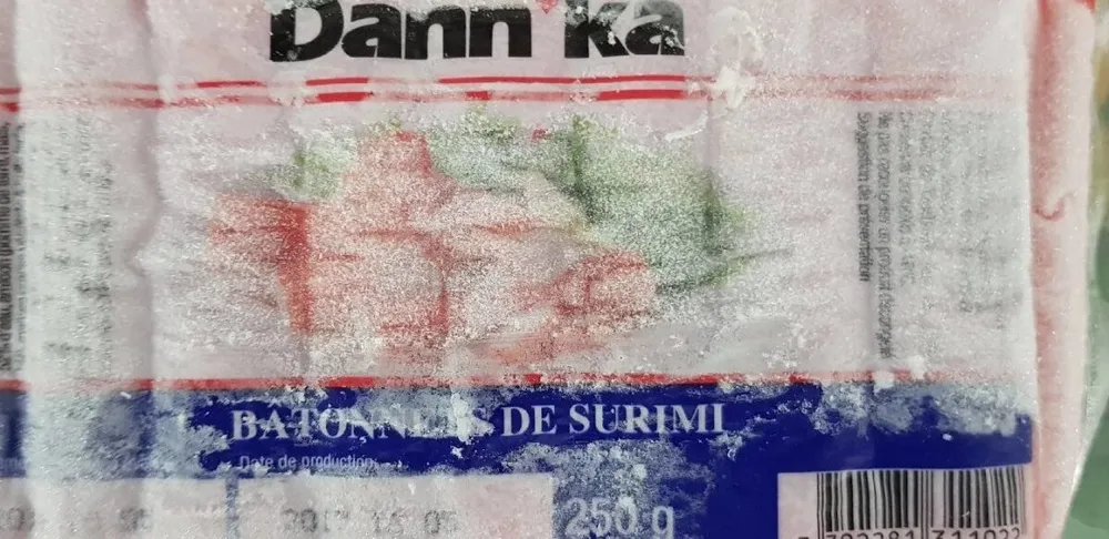 Bâtonnet de surimi