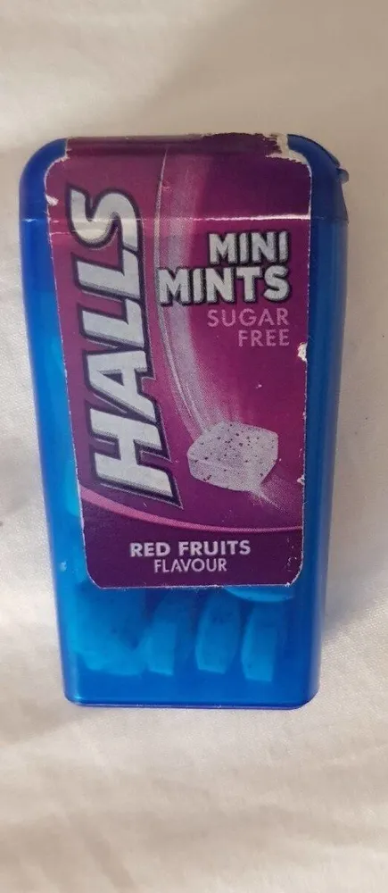 Mini mints sugar free red fruits