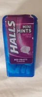 Mini mints sugar free red fruits