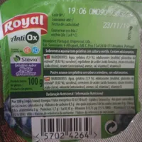 Gelatina Antiox sabor arándanos