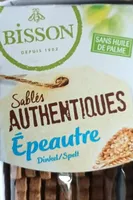 Sablés authentiques épeautre
