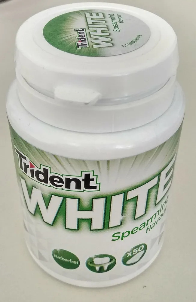 Zahnpflegekaugummi White Spearmint flavour