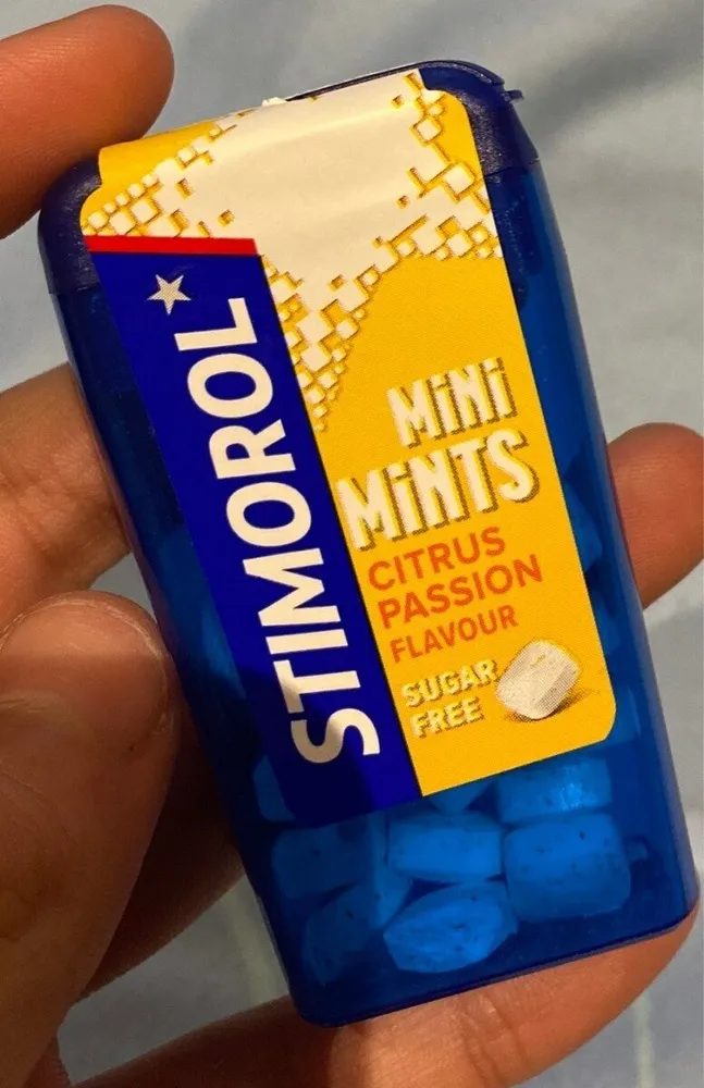 Stimorol mini mints citrus passion