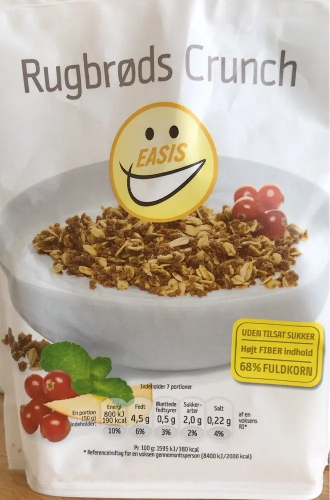 Rugbrods crunch