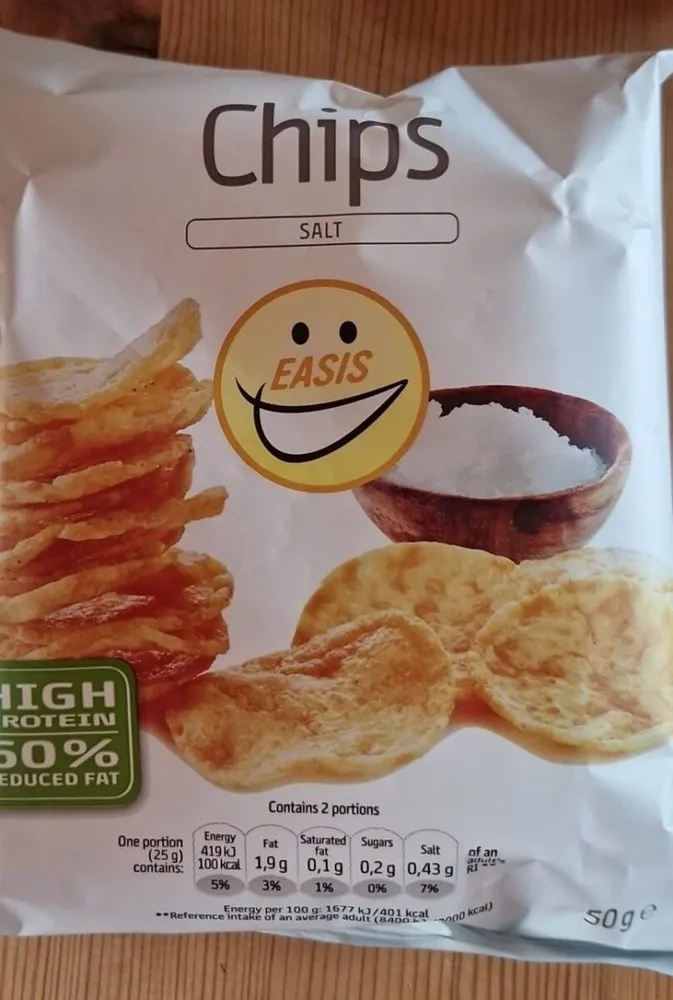 Chips salt