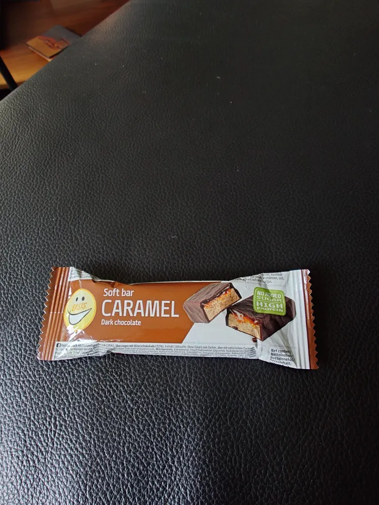 Caramel Dark chocolate soft bar