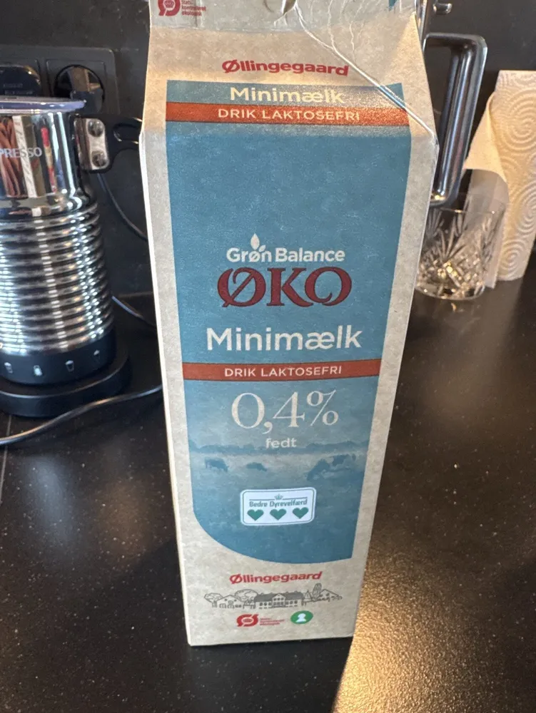 Øko Minimælk Drik Laktosefri