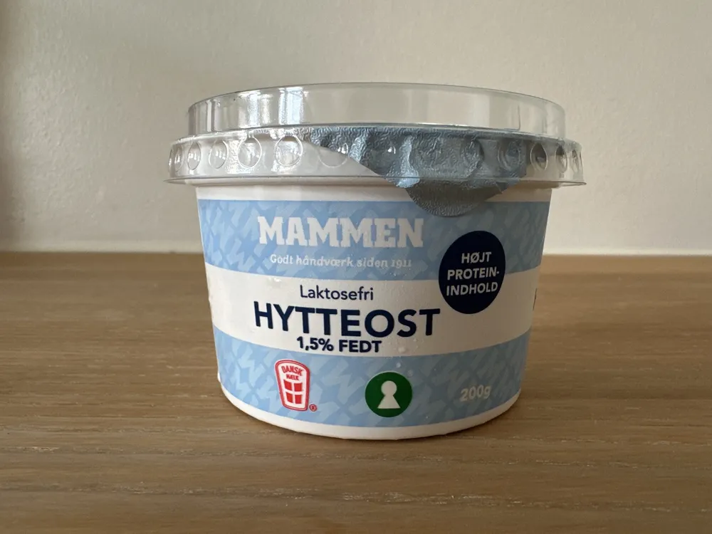 Laktosefri Hytteost 1,5% fedt